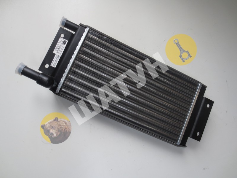 Радиатор КамАЗ отопителя 3-хрядный АЛ 5320, 4308